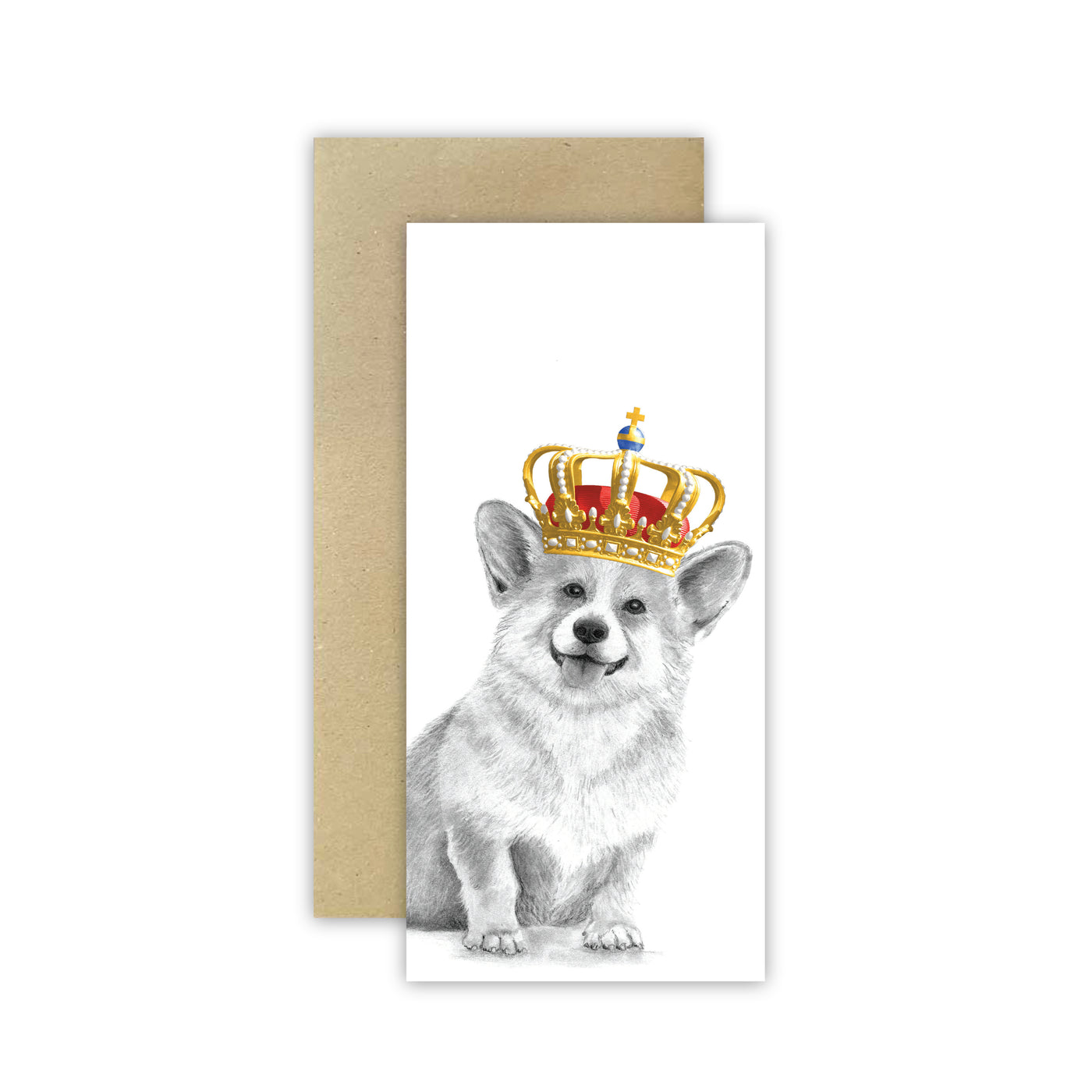 Royal Corgi Card