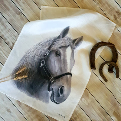 Horse Tea Towel