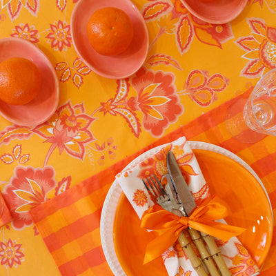 Aurora Tablecloth - Orange on Orange - Wholesale