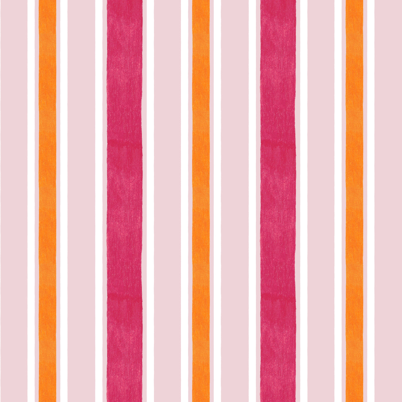 Ocean Napkins BOXED - Pink/Orange/White Stripe - Wholesale