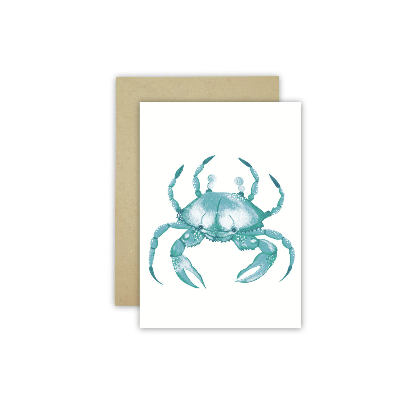 Crab C6 Card - Blue/Green - Wholesale