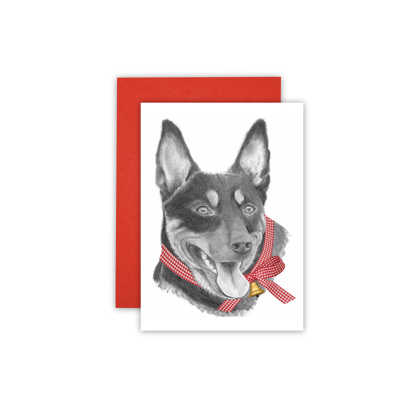 Kelpie Christmas Card