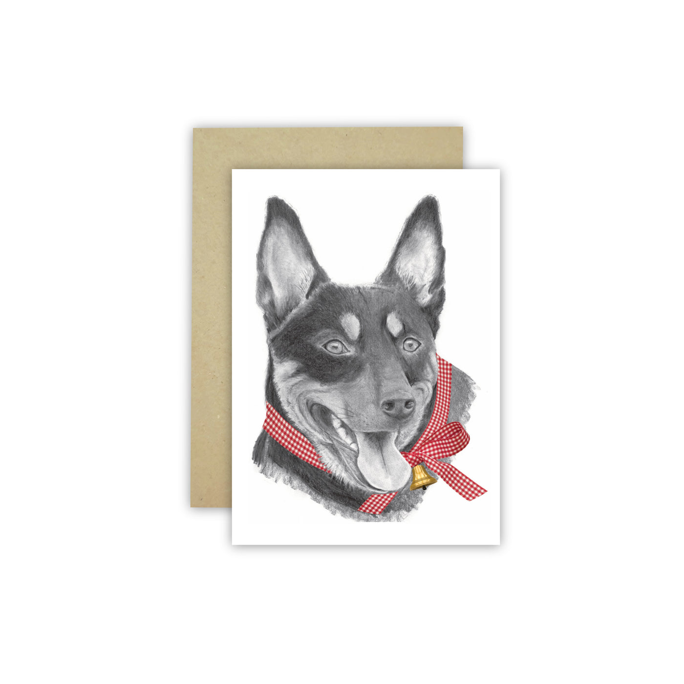 Kelpie Christmas Card