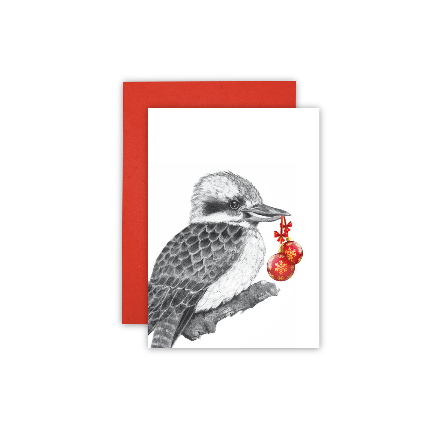 Kookaburra Christmas Card - Wholesale