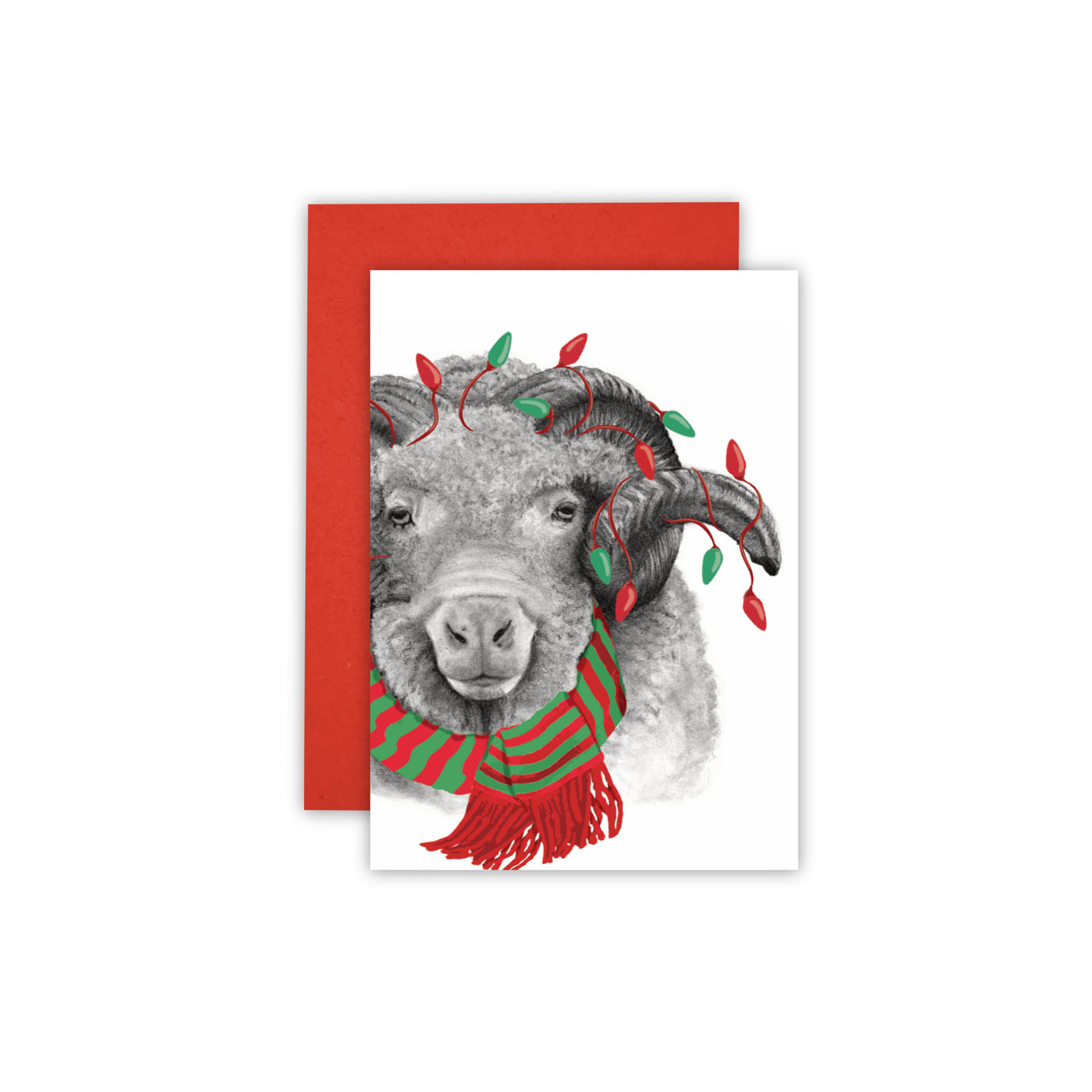 Ram Christmas Card