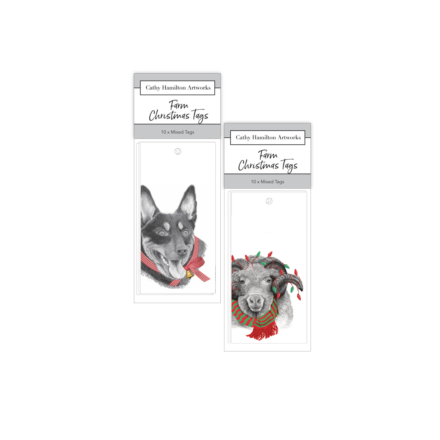 Farm Christmas Tag Pack - Wholesale