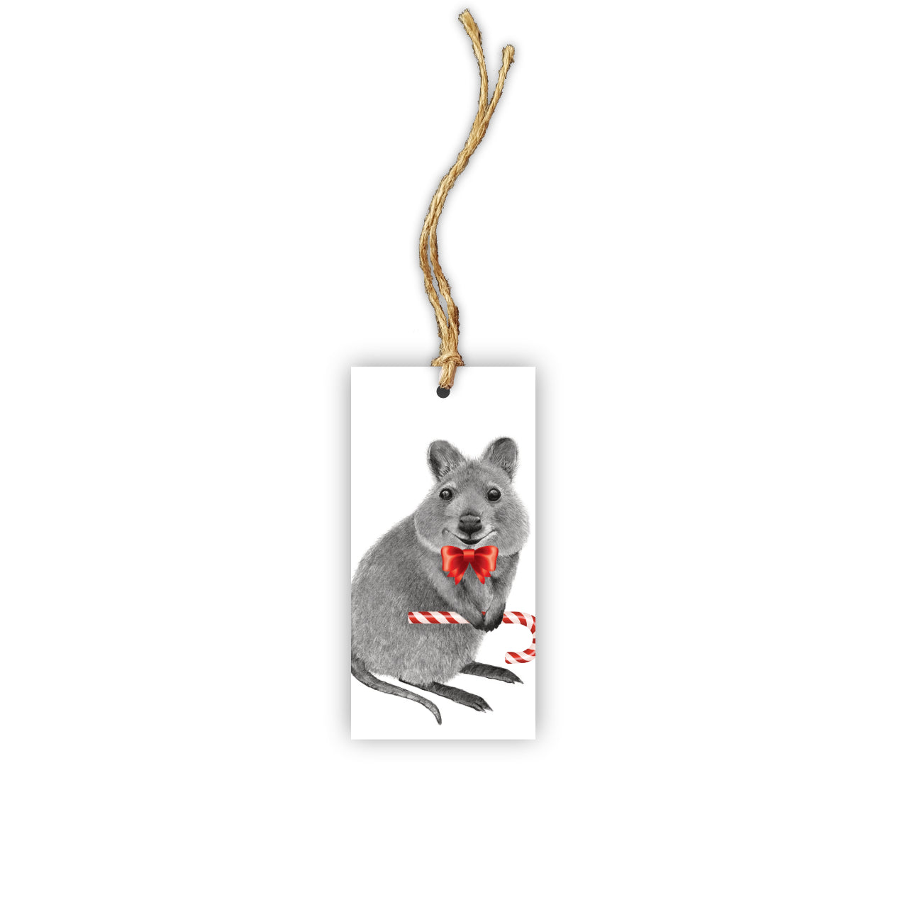 Quokka Christmas Tag