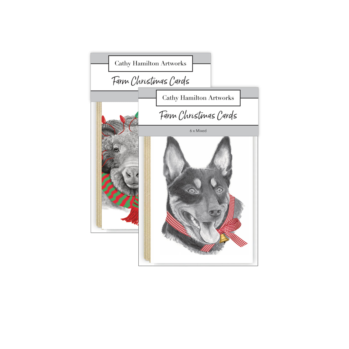 Farm Christmas Card Pack - Wholesale