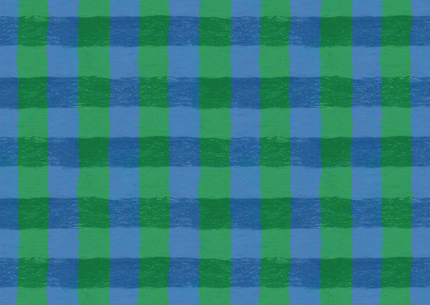 Gingham Placemats - Blue/Green