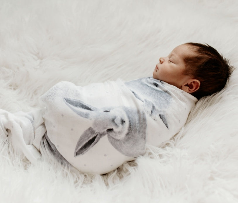 Bunny Baby Throw BOXED - Wholesale