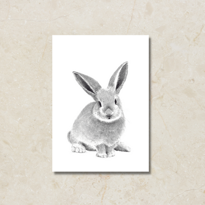 Bunny Canvas Art Print- Wholesale