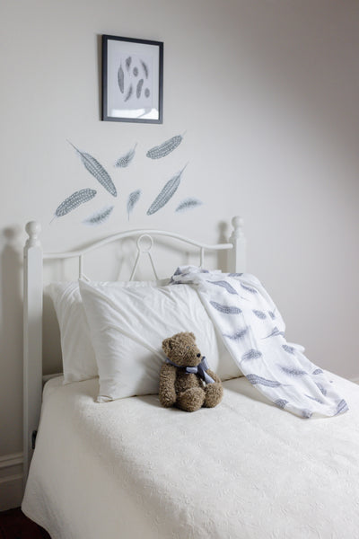 Feathers Baby Throw