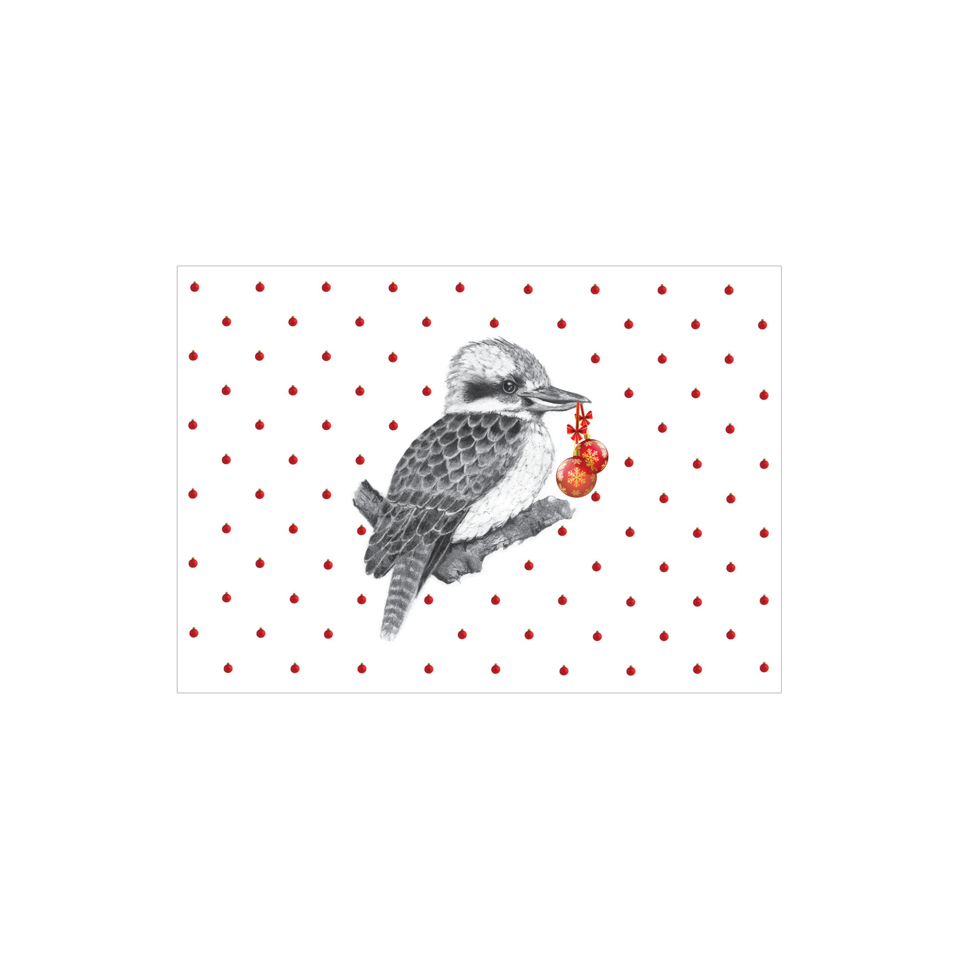 Kookaburra Christmas Placemats