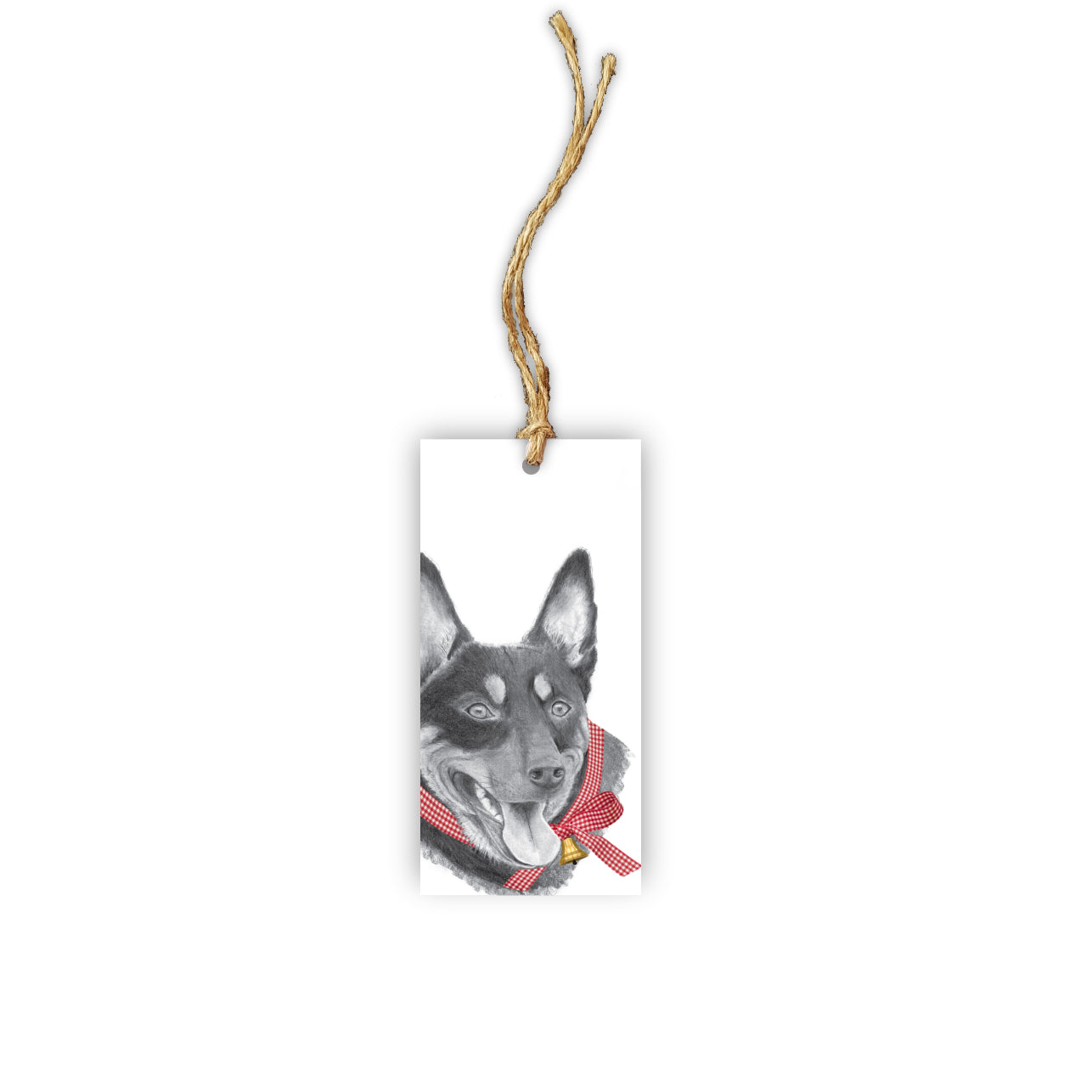 Kelpie Christmas Tag