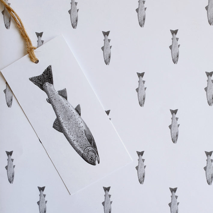 Trout Wrapping Paper