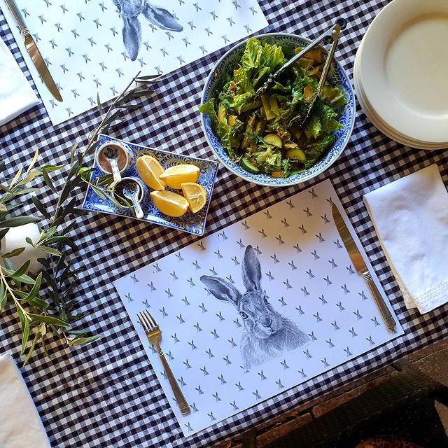 Hare Placemats