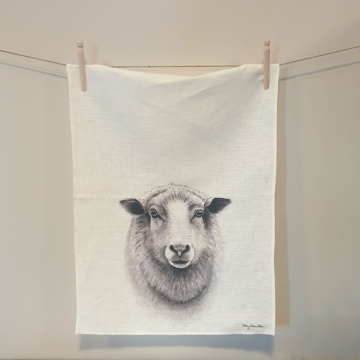 Sheep Tea Towel - Wholesale